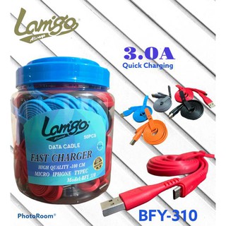 KABEL DATA LAMIGO BYF 310 3.0A MICRO USB (ISI 50)